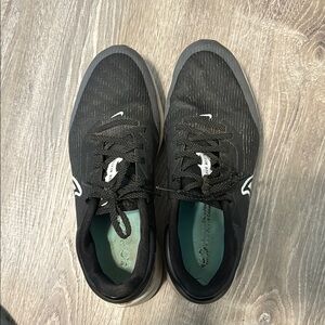 Black Athletic Nike Men's Golf Shoes